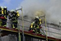 Dachstuhlbrand Koeln Poll Geislarerstr P193